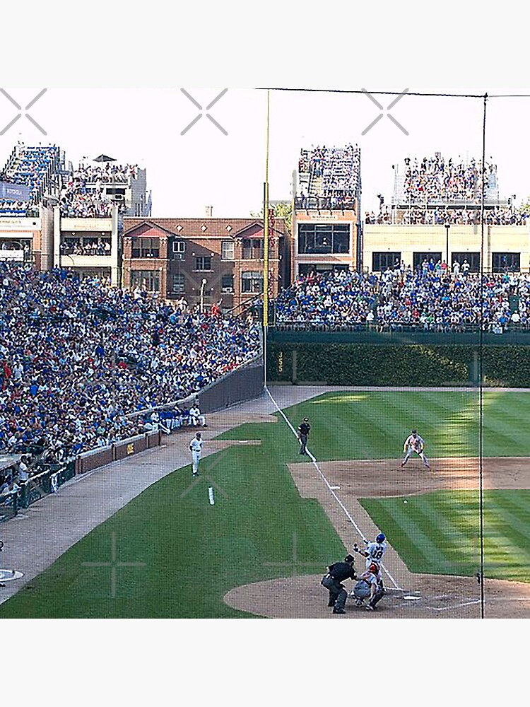 "Left Field at Wrigley Field, Rooftop bleachers at Wrigley, Ivy covered