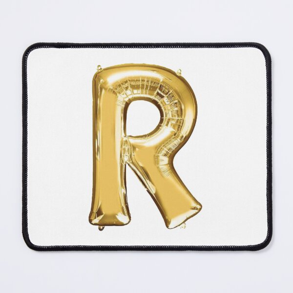 Item preview, Gold Foil Mylar Balloon Letter R designed and sold by ArcherAshleyArt.