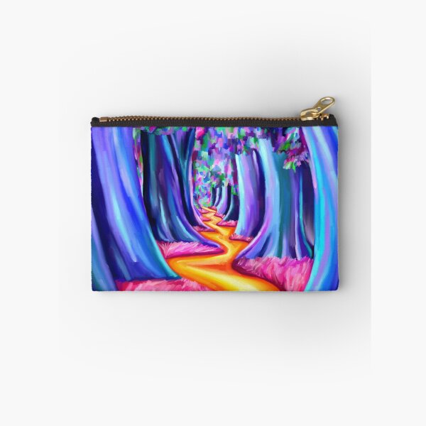 Item preview, Psychedelic Trippy Tree Forest Path designed and sold by Deborah Camp.