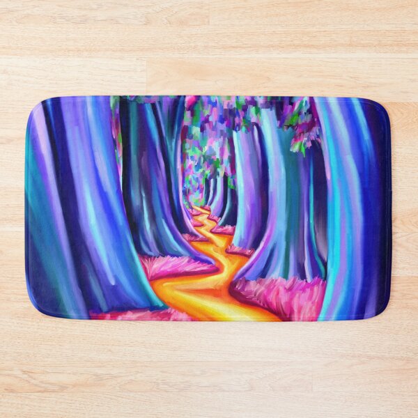 Item preview, Psychedelic Trippy Tree Forest Path designed and sold by Deborah Camp.