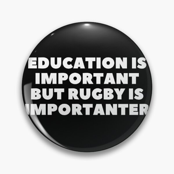 Item preview, Education is important but rugby is importanter designed and sold by adelferhat.