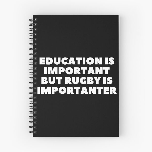 Item preview, Education is important but rugby is importanter designed and sold by adelferhat.