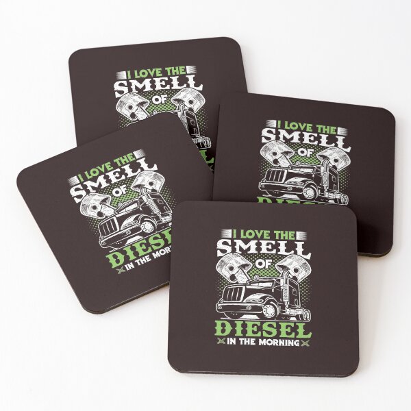 Artikelvorschau, Ich liebe den Geruch von Diesel am Morgen | Lustiger LKW-Liebhaber-Entwurf entworfen und verkauft von StreetShirts1.