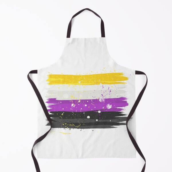Item preview, Nonbinary Paint Flag designed and sold by Lori P.