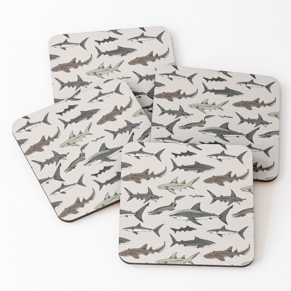 Item preview, Coasters (Set of 4) designed and sold by ClassyShark.