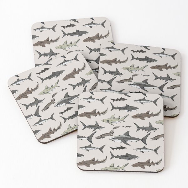 Item preview, Shark Pattern designed and sold by ClassyShark.