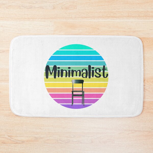 Item preview, Vintage Rainbow Sunset Minimalist Simple Lifestyle Single Chair designed and sold by silviaol.