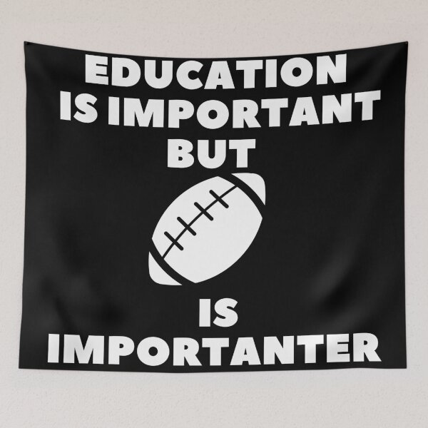 Item preview, Education is important but rugby is importanter designed and sold by adelferhat.
