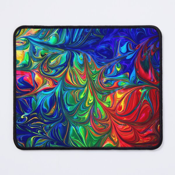 Item preview, Rainbow Liquid Marble Painting designed and sold by newburyboutique.