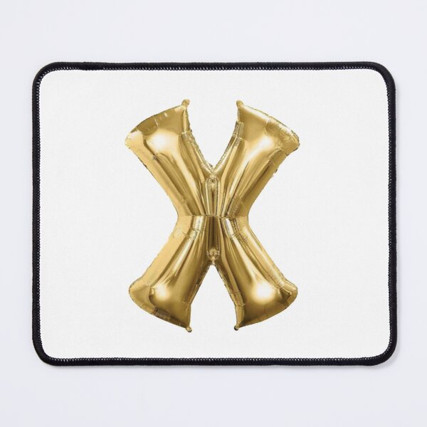 Item preview, Gold Foil Mylar Balloon Letter X designed and sold by ArcherAshleyArt.