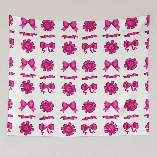 Item preview, Bows and Ribbons Pink Set designed and sold by ivector.