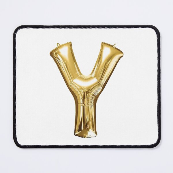 Item preview, Gold Foil Mylar Balloon Letter Y designed and sold by ArcherAshleyArt.