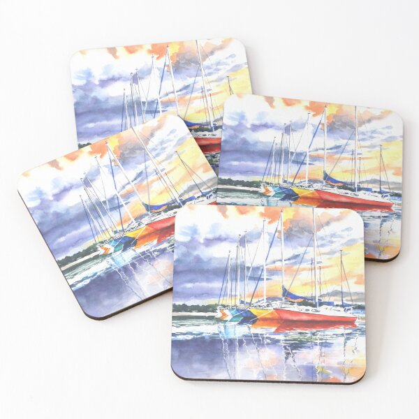 Item preview, Colourful sailboats designed and sold by bettymmwong.