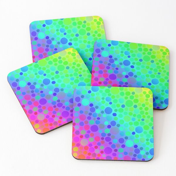 Item preview, multicolor polka dot's pattern designed and sold by cutecrazytshirt.