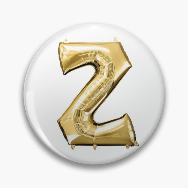 Item preview, Gold Foil Mylar Balloon Letter Z designed and sold by ArcherAshleyArt.