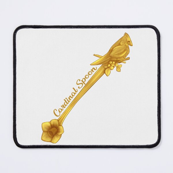 Item preview, Gold Cardinal Spoon designed and sold by Kenzie Glass.