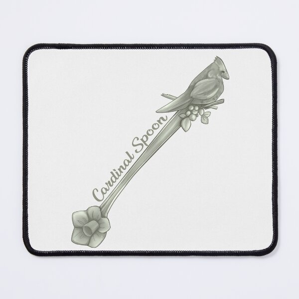 Item preview, Silver Cardinal Spoon designed and sold by Kenzie Glass.