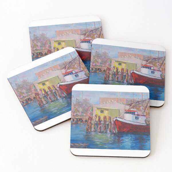 Item preview, Sunny day in harbor designed and sold by iragrit.