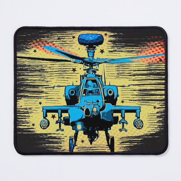 Item preview, APACHE AH-64 - FLYING LEGENDS POP ART designed and sold by AEROSPACE-IND.