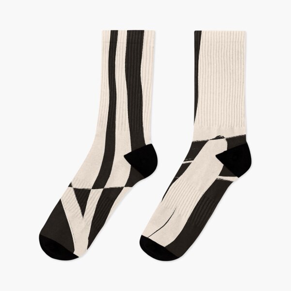 Item preview, Black and White Abstract Simple Shapes designed and sold by trajeado14.