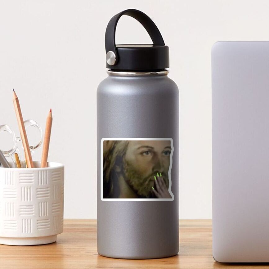 "Oh My Gah Funny Jesus Meme" Sticker for Sale by bzimmer93 | Redbubble