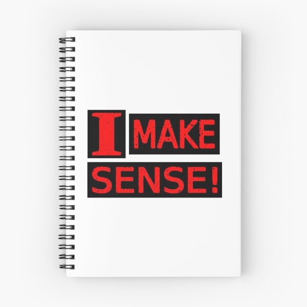 Item preview, Cute Expression Artwork Design About "Make Sense" Buy Now designed and sold by Health And Fitness Posts e-Store.