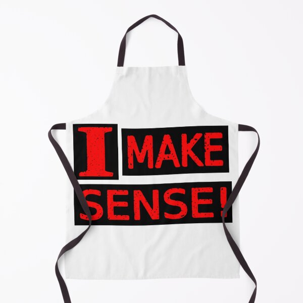 Item preview, Cute Expression Artwork Design About "Make Sense" Buy Now designed and sold by Health And Fitness Posts e-Store.