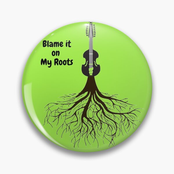 Item preview, Blame It On My Roots (Fiddle) designed and sold by redbugdesigns.