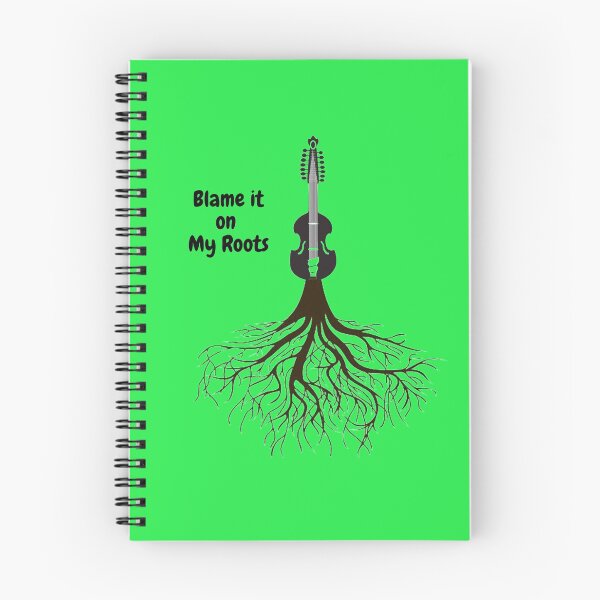 Item preview, Blame It On My Roots (Fiddle) designed and sold by redbugdesigns.