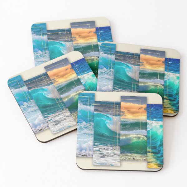 Item preview, Multiple Ocean Scenes with Waves Crashing on the Beach designed and sold by BigAl3D.