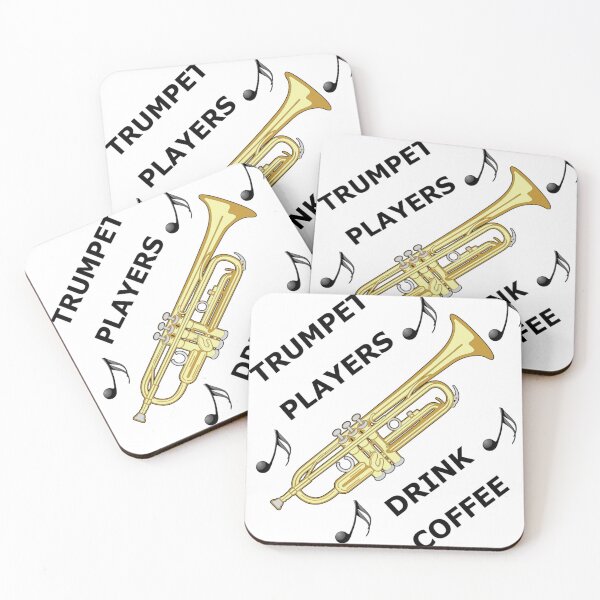Item preview, Trumpet Players Drink Coffee designed and sold by glide-products.