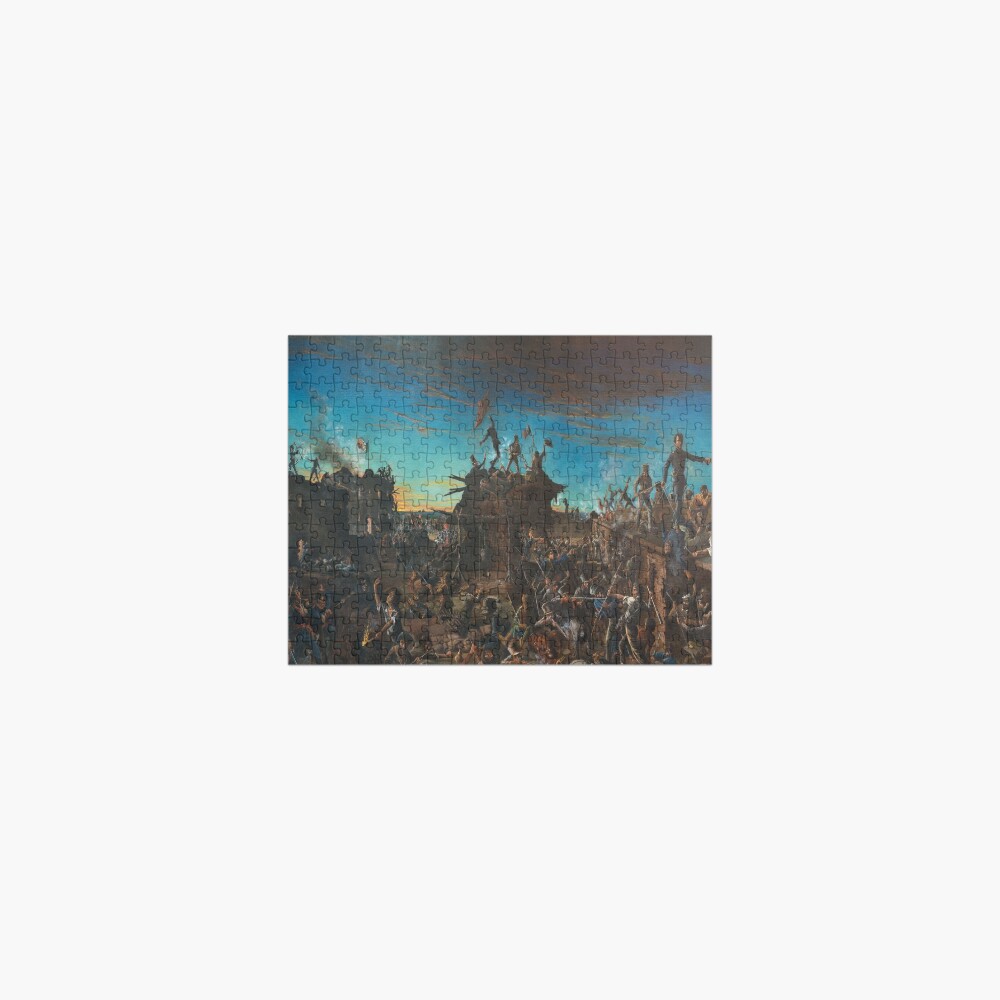 Henry Arthur McArdle's Dawn at the Alamo Jigsaw Puzzle