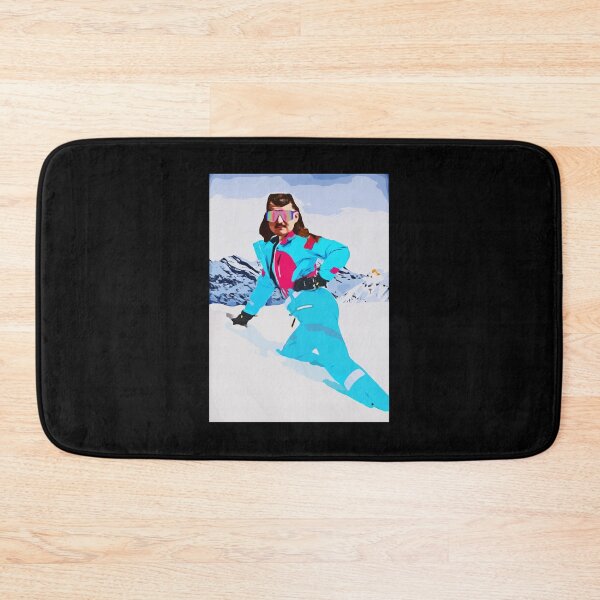 Item preview, ski suit Mullet moustache retro vintage skiing 80's designed and sold by Captain-Jackson.