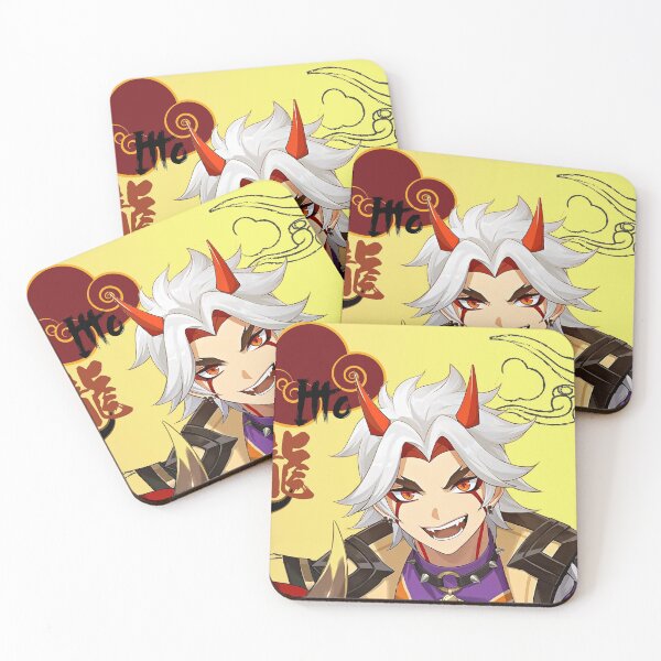 Item preview, Genshin Impact Arataki Itto designed and sold by Omagatoki.