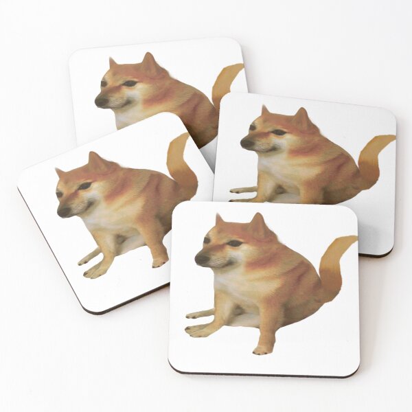 Item preview, Ironic Doge Meme foxe kit Design designed and sold by jamcaYT.