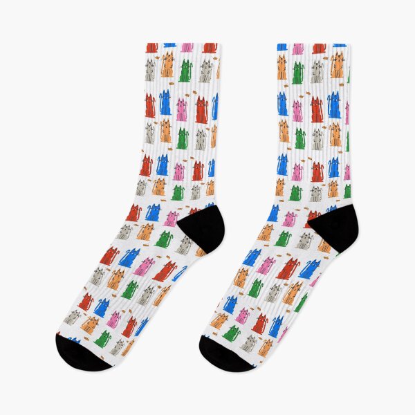 Item preview, Colorful Cats designed and sold by jennyblairarts.