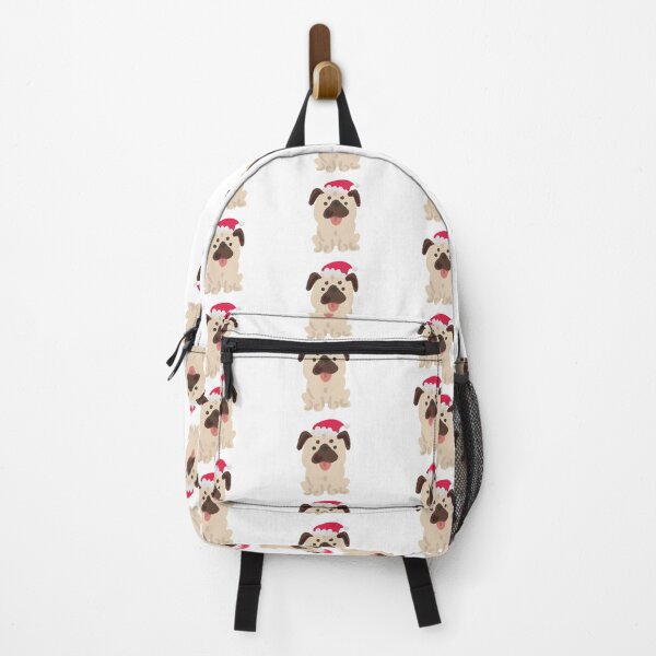 Item preview, Santa Hat Pug Sitting designed and sold by PenguinApproved.