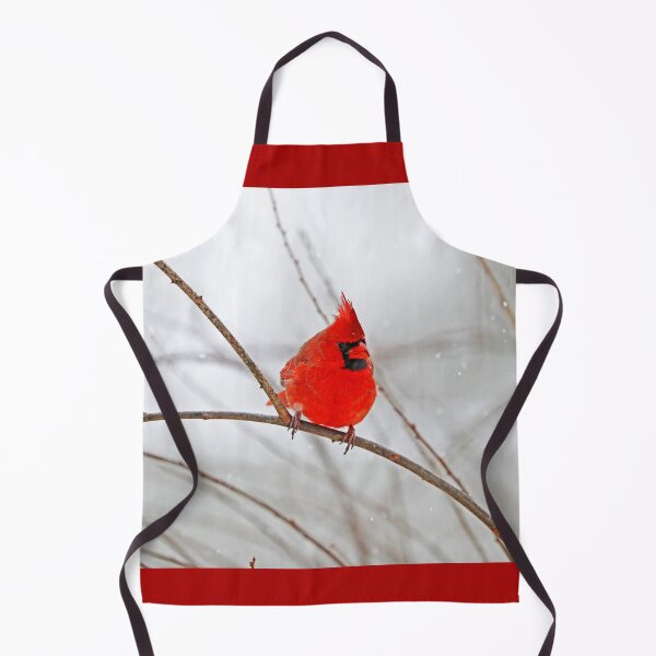 Item preview, Winter Male Northern Red Cardinal designed and sold by Deb Oppermann.