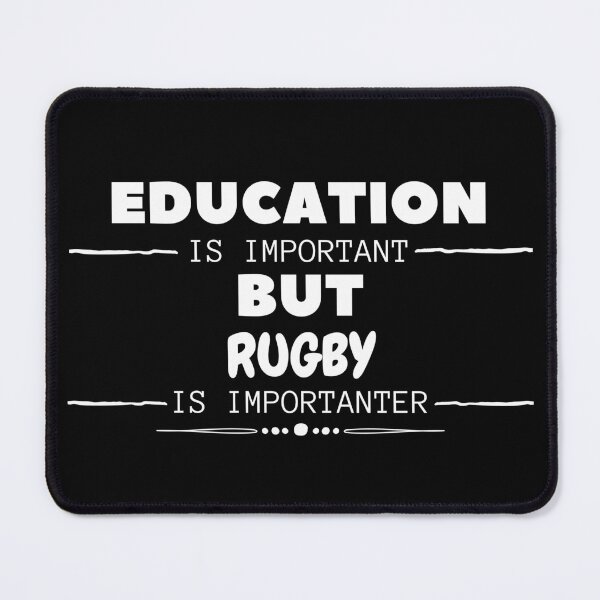 Item preview, Education is important but rugby is importanter designed and sold by adelferhat.