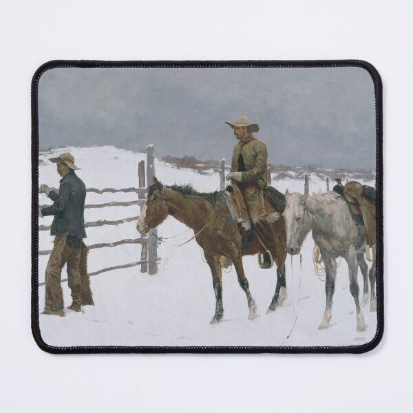 Item preview, Frederic Remington's The Fall of the Cowboy designed and sold by mosfunky.