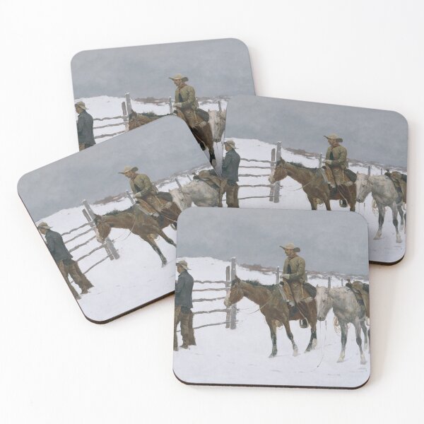 Item preview, Frederic Remington's The Fall of the Cowboy designed and sold by mosfunky.