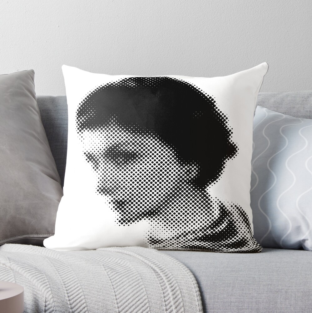 Coco Chanel Pearls | Throw Pillow