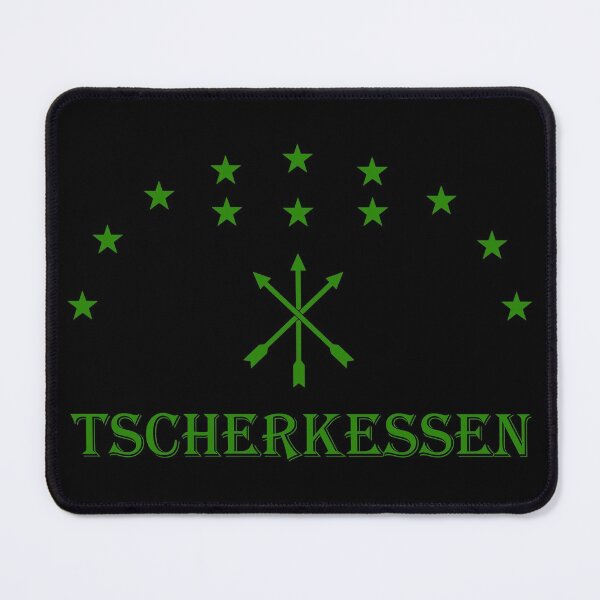 Item preview, Tscherkessen Flag With Green Stars Perfect Adiga Gift Great Adiga designed and sold by naworas.