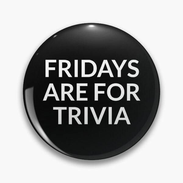 Item preview, Friday is For Trivia Night Prize Pub Quiz Team  designed and sold by The Junto Shop.