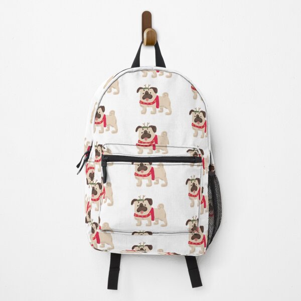 Item preview, Reindeer Pug Standing designed and sold by PenguinApproved.