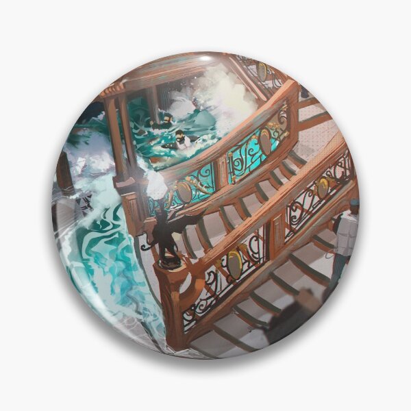 Item preview, The Grand Staircase - RMS Titanic painting - Artwork by Eliott Sontot designed and sold by Eliott Sontot.