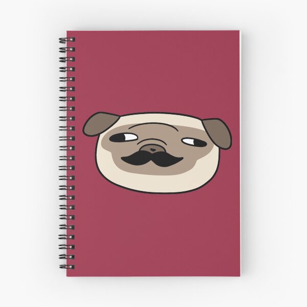 Item preview, Mustache Pug Face designed and sold by SaradaBoru.
