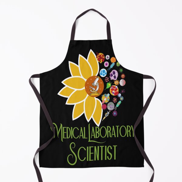 Item preview, SUNFLOWER MEDICAL LABORATORY SCIENTIST LAB TECH MICROBIOLOGY designed and sold by Hippiesole.