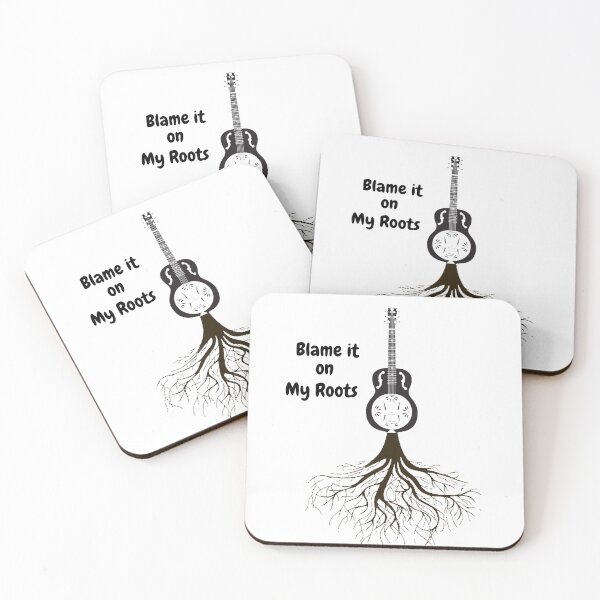 Item preview, Blame It On My Roots (Dobro) designed and sold by redbugdesigns.