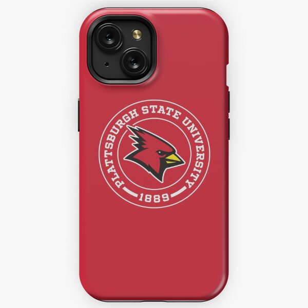 University of Louisville Cardinals Striped iPhone 14 Pro Clear Case